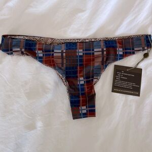 NWT Acacia Ho’okipa Bottom - Paniolo Plaid Print (Size XL)